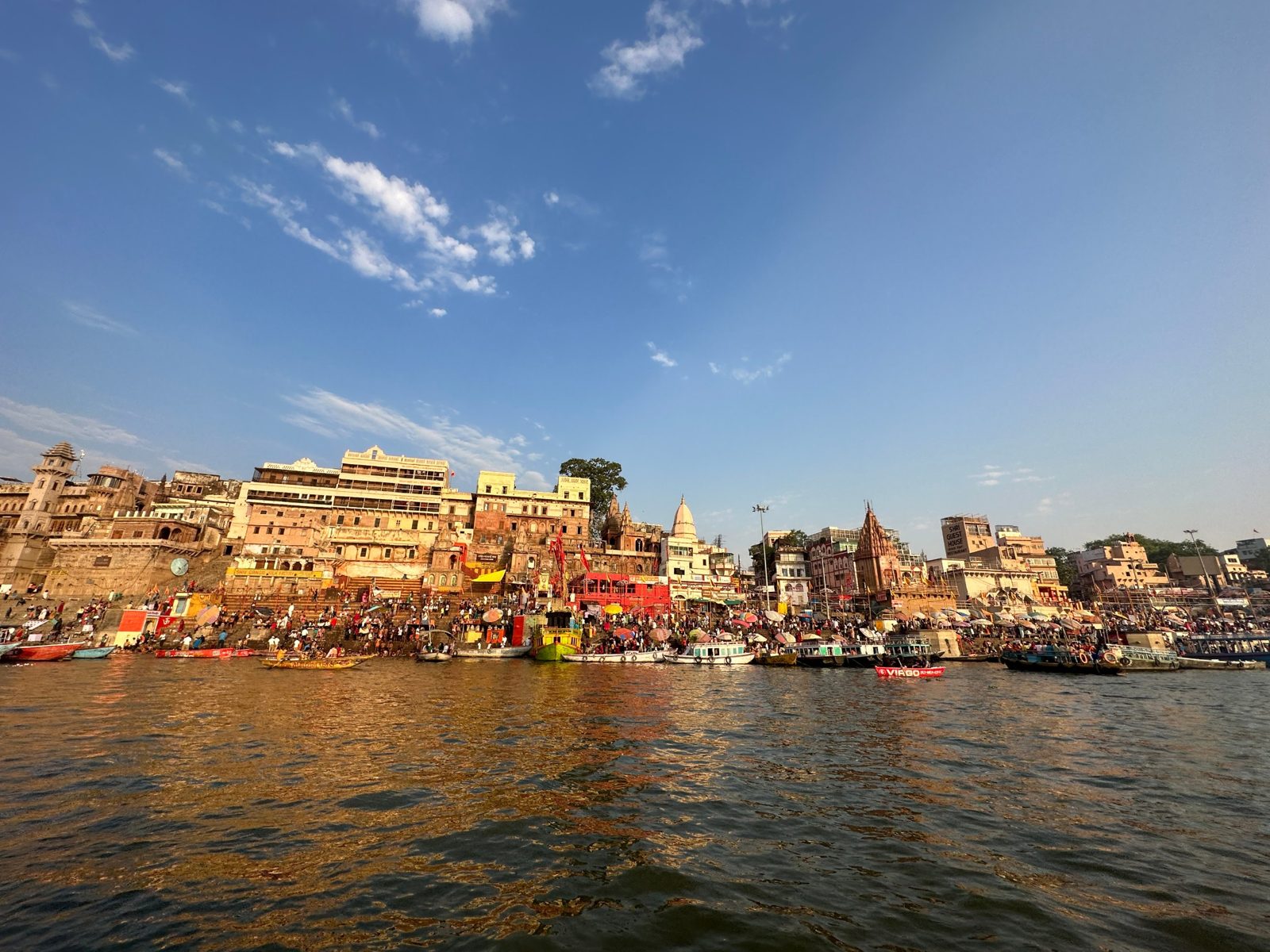 The ghats of Kashi: the oldest continuously lived city on earth.